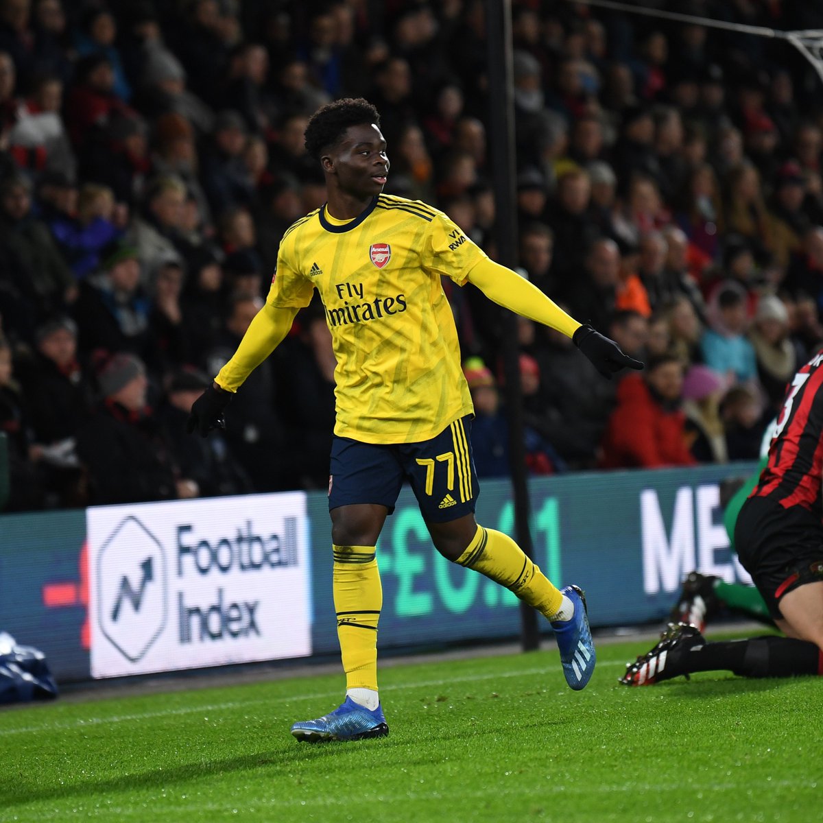 📅 OTD in 2020... A patient Gunners move ends with a Bukayo Saka cracker against Bournemouth 🤩