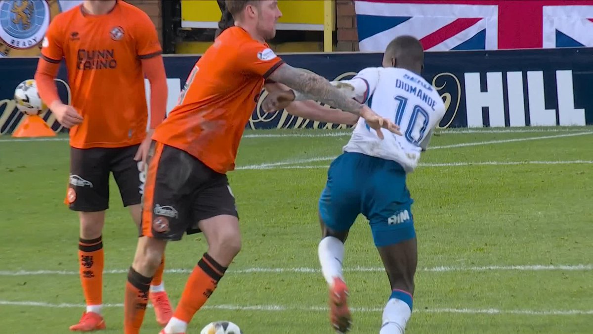🗣️ "Never a red card in a million years..." The Ref Watch team look at Mo Diomande's sending off in Rangers' 3-1 win at Dundee United 🔽