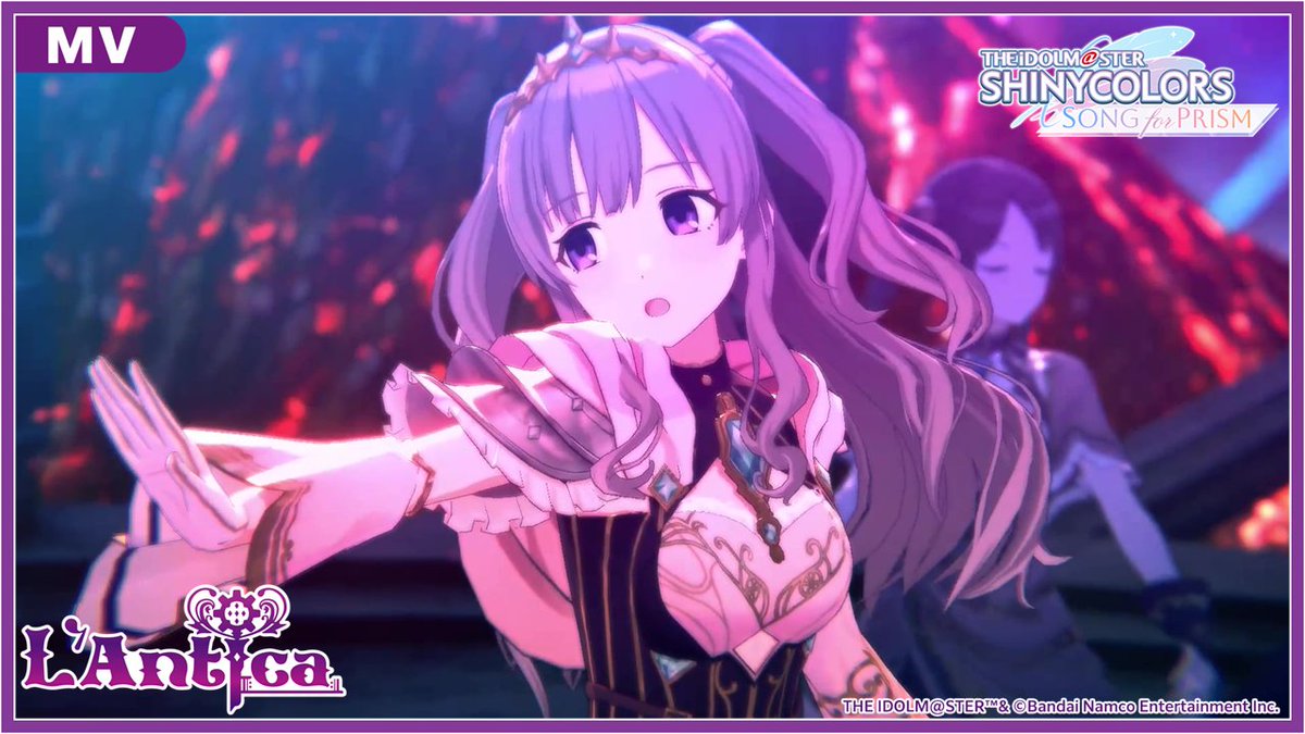 ◤ ̄ ̄ ̄ ̄ ̄ ̄ ̄ ̄ ̄ ̄ #アンティーカ新曲 「THE LAST PRIDE」 __________◢ 生配信で公開したMVの一部をXでも公開! Full版は実装後ゲーム内でぜひご確認ください🔥 ⚔️アイマスchでも公開中⚔️