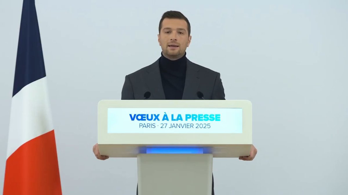 Je souhaite inscrire l'année 2025 dans le grand combat pour la liberté d'expression. C'est en Occident que la liberté a atteint son plus haut stade de développement, mais c'est aussi un bien fragile qu'il faut nous préserver à chaque instant.