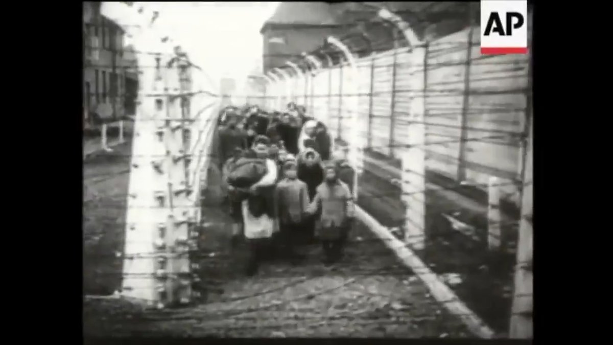This Day in #WWII #History: On January 27, 1945, Red Army soldiers of the 322nd Rifle Division liberate the #Auschwitz concentration camp. Of the 230,000 children deported to Auschwitz, only around 700 were liberated. #Auschwitz80