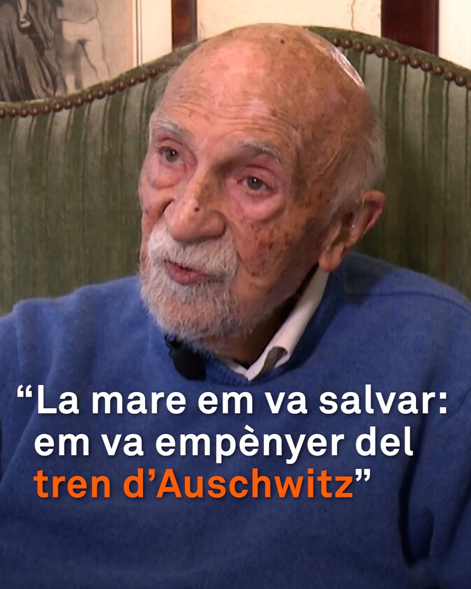 “La meva mare em va salvar la vida: em va empènyer del tren que anava a Auschwitz.” Aquell dia va tornar a néixer. Simon Gronowski tenia 11 anys quan la seva mare el va llançar d'un tren en marxa que el duia cap a una mort segura