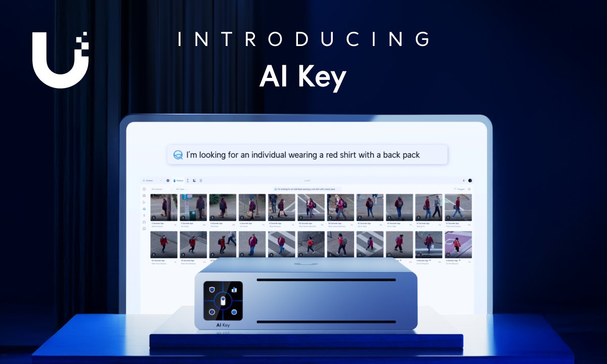 We’re excited to announce several #UniFi Protect updates: AI Key - Edge AI that's completely secure, scalable, license-free, & blazingly fast: 🔹Natural language search 🔹Speech-to-text & more. Protect 5.2 🔹Usability enhancements 🔹Continuous archiving 🔹Access integration