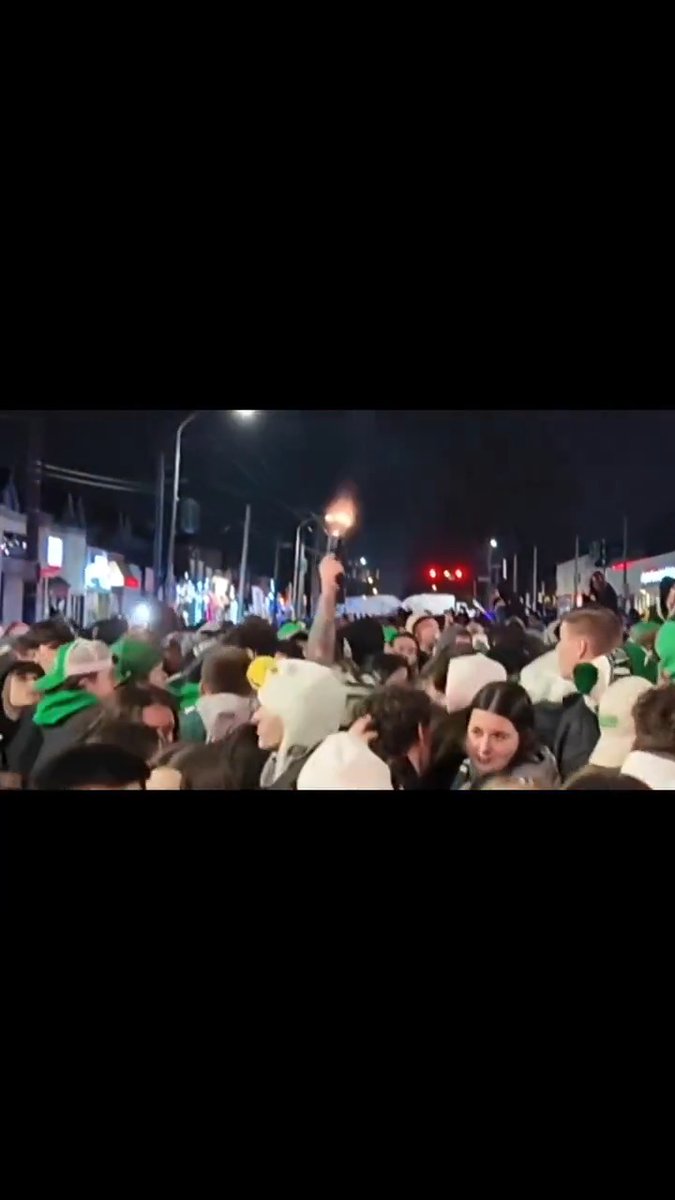 The Philadelphia Eagles (ask the Mayor to spell the team name...) are headed to the SuperBowl so OF COURSE the appropriate way to celebrate is firing off some rounds into the air for no apparent reason 🤨👀 #CityLife #Frankford #Cottman #Philadelphia #eagles #decay #FailedState #PhiladelphiaEagles #NFL #crime #urban #democrats