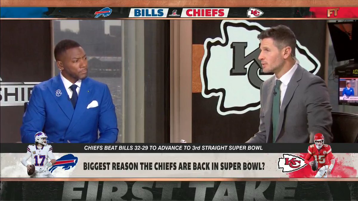 "The Chiefs are going back [to the Super Bowl] because they are everything that the Patriots were, with a freakazoid at quarterback. Tom Brady wasn't the freakazoid, he's the greatest of all time. Patrick [Mahomes] is the best player I've ever seen." —Dan Orlovsky