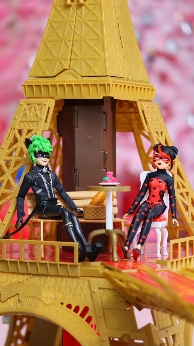 What’ll it be, ladies? Coffee, tea, or a splash of drama? P.S. Get the Paris Heroes Playset at Walmart! 😉