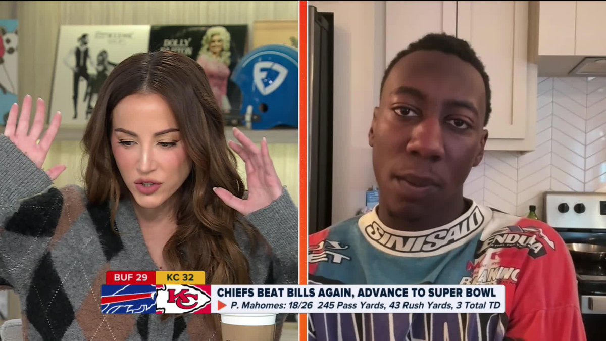 When did Chiefs CB Joshua Williams know KC was gonna WIN yesterday's game vs. the Bills??? Joshua Williams: "I felt it all through the game." 🗣️ Kay Adams Kansas City Chiefs | #ChiefsKingdom