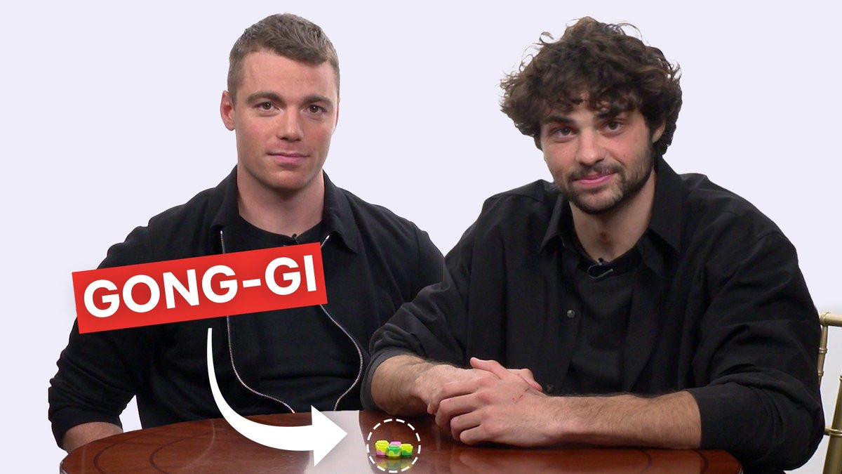 Noah Centineo vs. The Night Agent...in a game of gonggi 💪