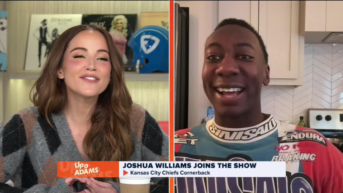 What was the last 9-5 job #Chiefs CB Joshua Williams had? Joshua: "Before I made it here I worked at Dominos..." Kay: "I would've loved to roll up in a Dominos and have it be your face." Joshua: "Nah I wasn't the best employee." 😭 Kay Adams Joshua Williams Kansas City Chiefs | #ChiefsKingdom