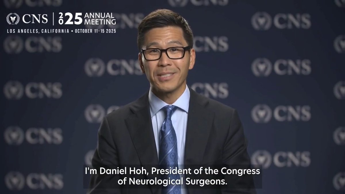 Registration is now open for the #2025CNS Annual Meeting—the premier neurosurgical conference! This meeting is the best place to network, experience the latest technologies, and learn about recent scientific advancements in the field. Register now and join us Oct. 11-15: #CNSConnects #nsgy