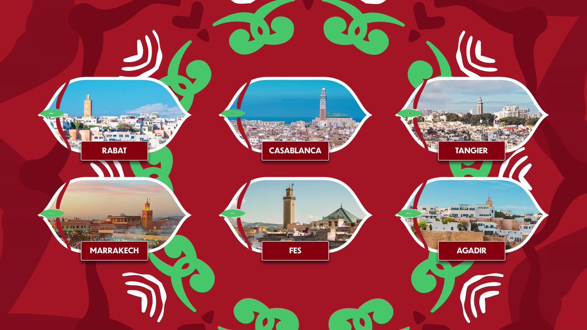 African heritage fills the air. Here's to the #TotalEnergiesAFCON2025 being as beautiful as its host country, Morocco! 🇲🇦