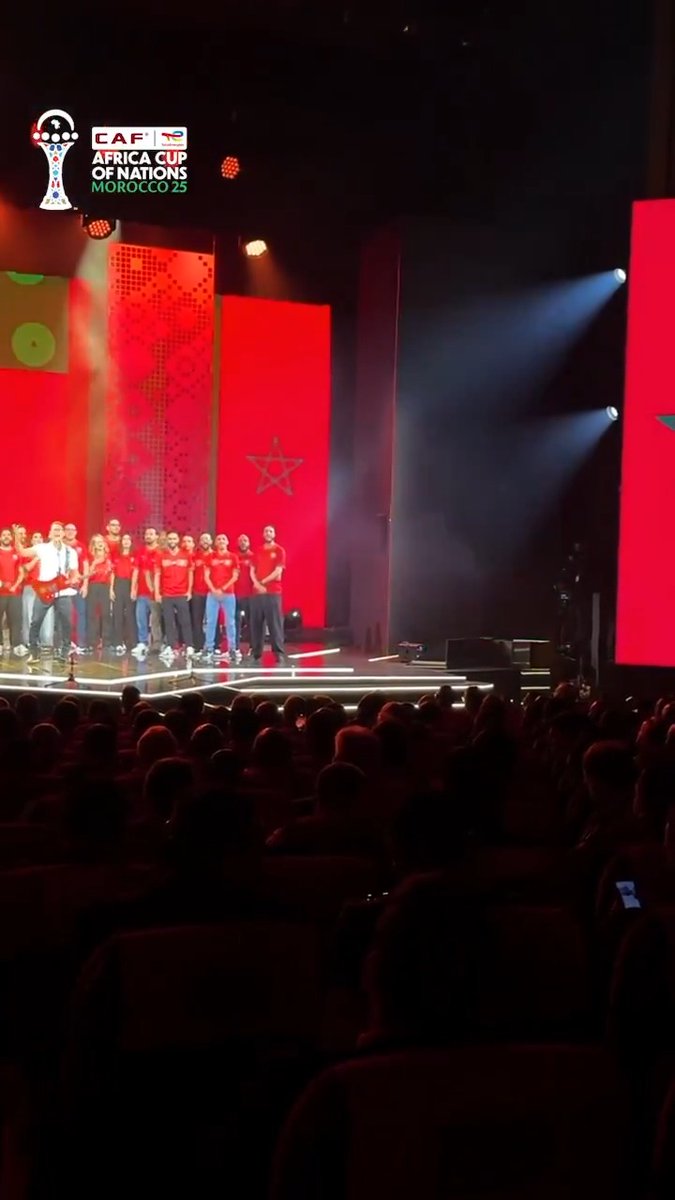 The way RedOne lit up that stage. 😮‍💨🇲🇦 #TotalEnergiesAFCON2025