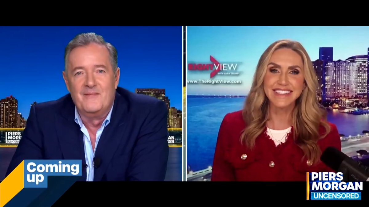 “Ludicrous hysteria!” Piers Morgan’s latest debate on US immigration and pardons plus his interview with Lara Trump is now live 👇 📺 @laraleatrump | Jo | Geraldo Rivera | Brandon Straka #WalkAway