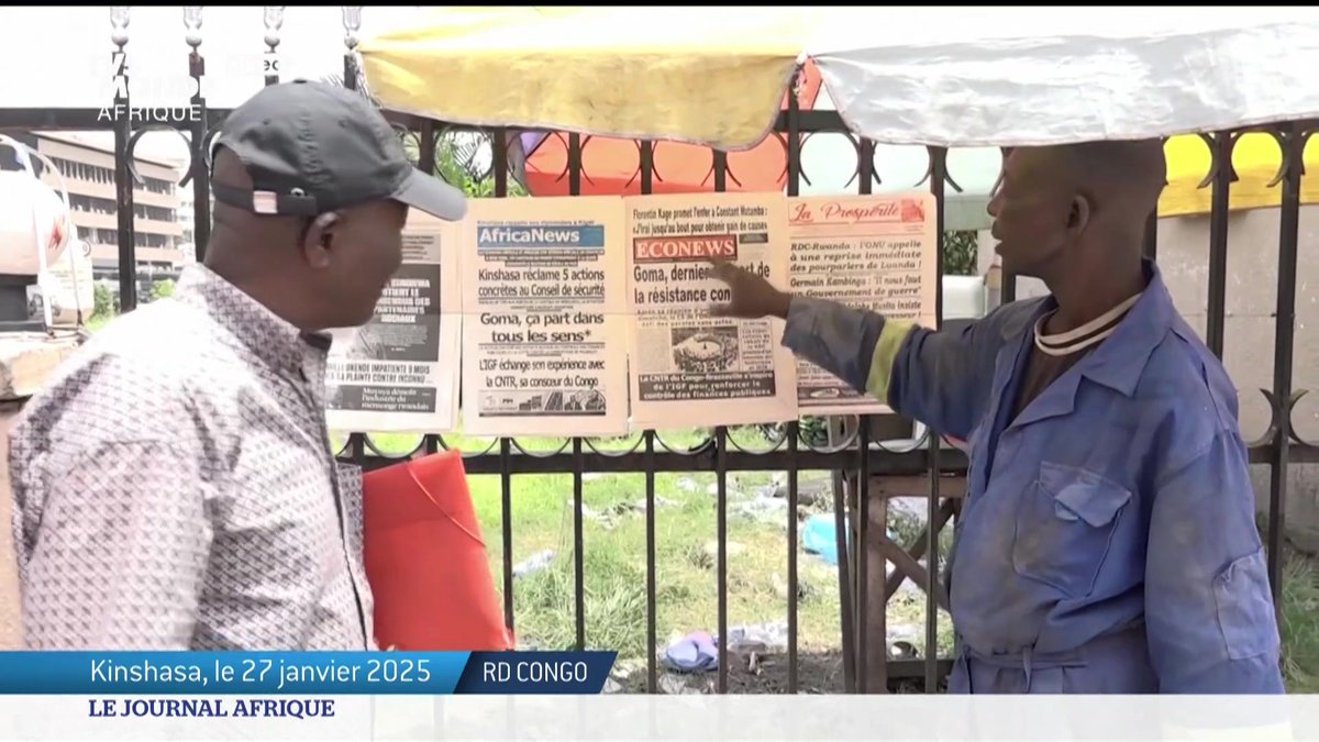 Kinshasa s'est réveillé choqué lundi par l'entrée du M23 dans Goma. Les journaux, la population et les hommes politiques s'indignent...