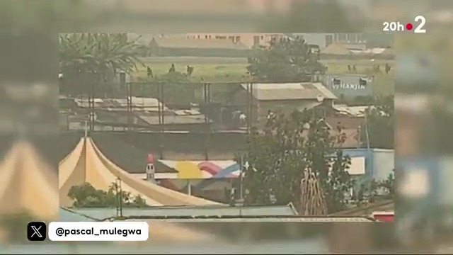 🇨🇩 C'est la guerre en République démocratique du Congo : Goma, principale ville de l'est de RDC, est en plein chaos après l'arrivée de combattants du groupe armé antigouvernemental M23 et de soldats rwandais. #JT20h