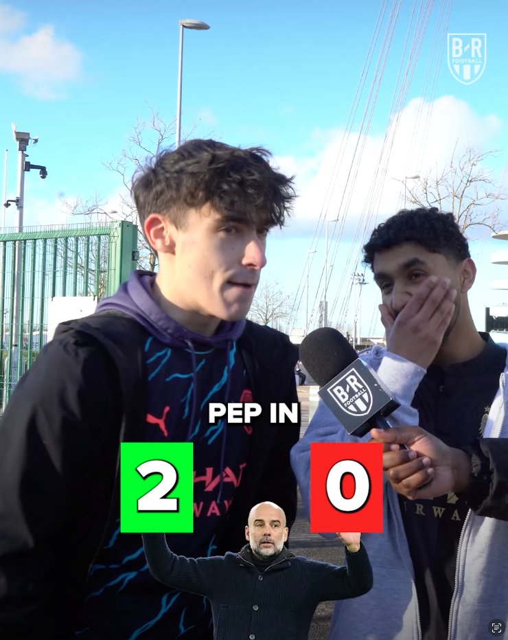 City fans will continue to back Pep even if they're eliminated from UCL on Wednesday ๐ค