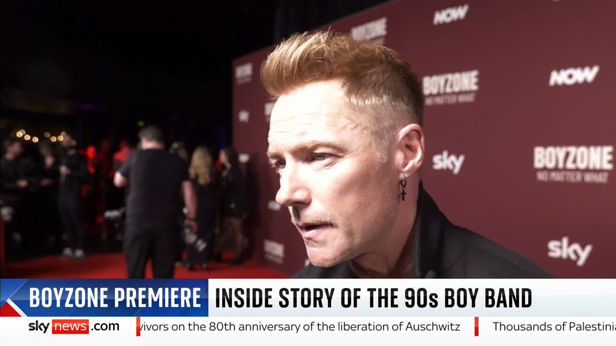 Boyzone: No Matter What from Sky TV tells the story of one of the world’s biggest boy bands, behind their success, fame, fall outs and tragedy. Sky's Bethany Minelle spoke to Ronan Keating about the documentary, who discussed the huge impact being in a boyband had on him. ⬇️