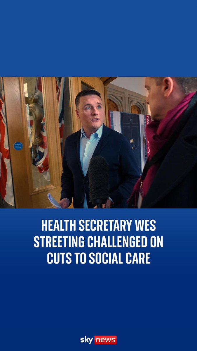 Wes Streeting has been challenged on cuts to social care as a Sky News survey of homecare providers across England, Scotland and Wales indicates a worrying trend of cuts to vital services.