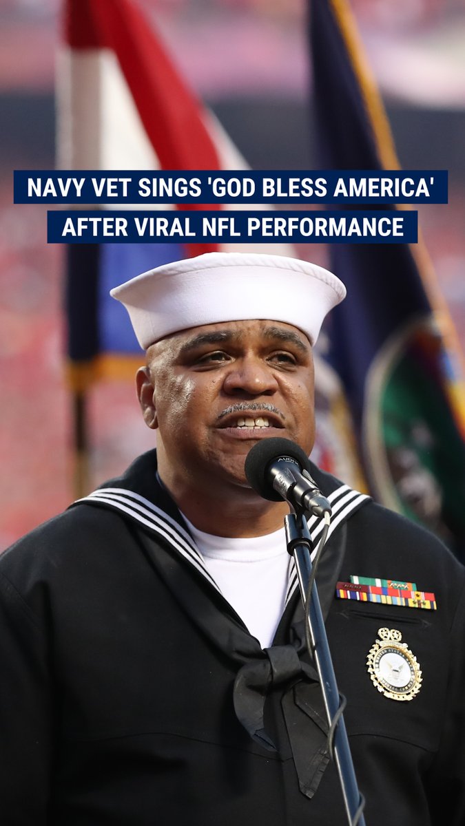 PATRIOTIC PRIDE: Just days after his stirring performance of the National Anthem at the AFC Championship game, Navy veteran Generald Wilson delivers a powerful rendition of 'God Bless America' that will stop you in your tracks on The Story with Martha MacCallum.