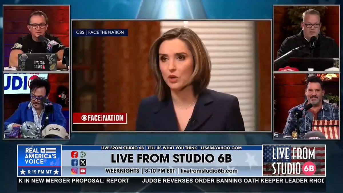 “HAS ANYONE CHECKED ON MARGARET BRENNAN TODAY? SENT THE BURN UNIT OVER TO HER HOUSE?” Damon Roberts and the boys of Live From Studio 6B show us “Crazy Town” from JD Vance's point of view! “She thinks she knows more than you!” Rick Delgado LFS6B 🍊 Slickricksports @paul_eggsnolan