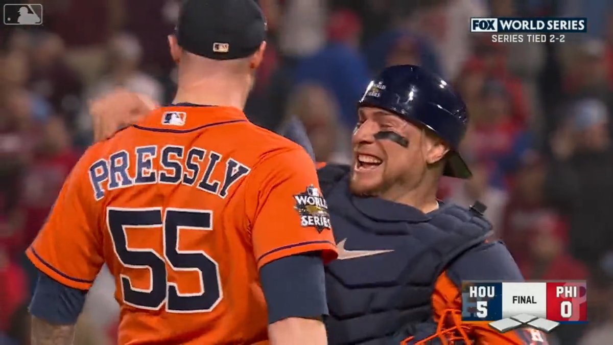 2022 truly was such an insane year. Astros throw a no-hitter in the World Series and of course Ryan Pressly locks it down. 0.00 ERA in 10 games for Pressly that postseason. Absolutely lights out