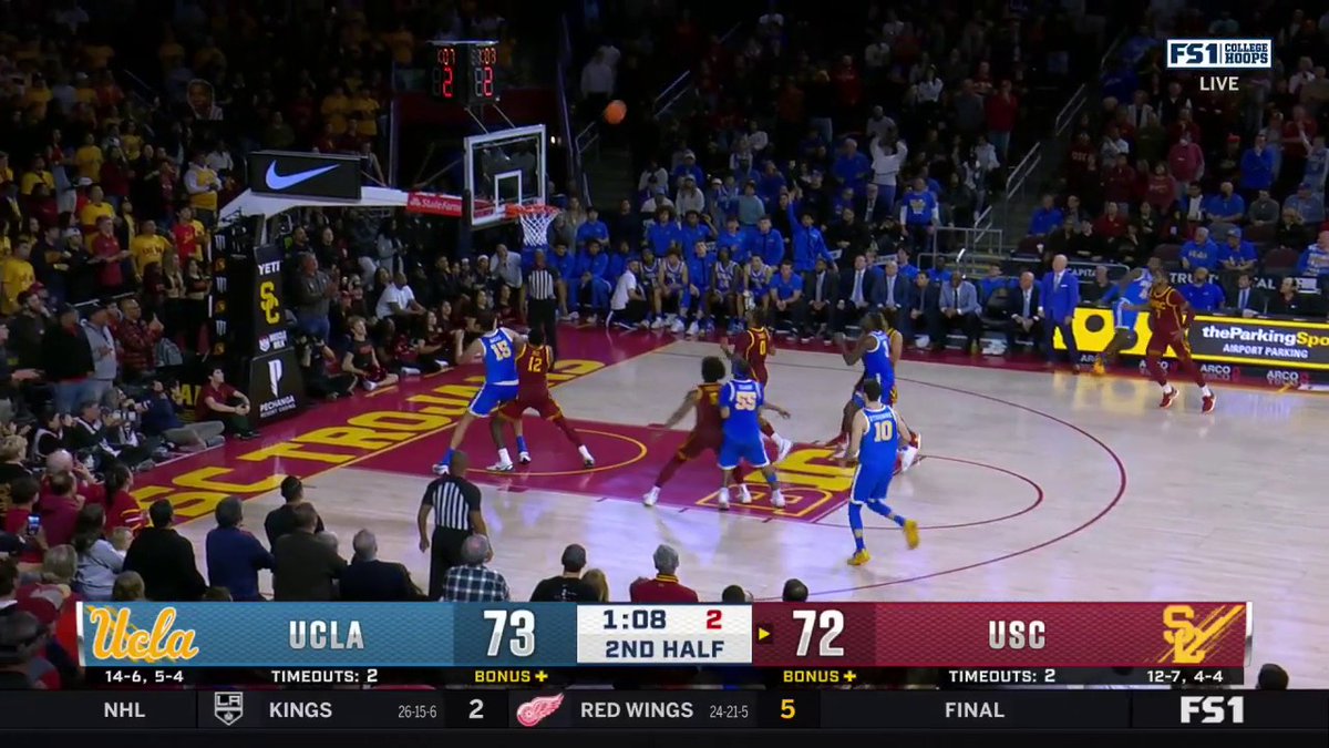 He’s got that clutch gene 🥶🥶🥶 📺: FS1 #GoBruins