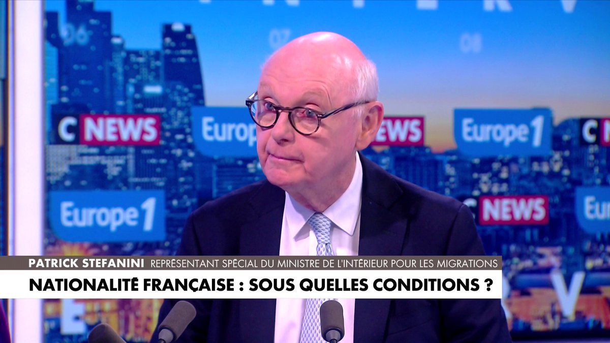 Patrick Stefanini, sur les conditions d'obtention de papiers en France : «Il n'est pas normal qu'il soit plus facile d'entrer en France de manière illégale et d'obtenir une régularisation que de faire une demande dans son pays d'origine» dans #LaGrandeInterview