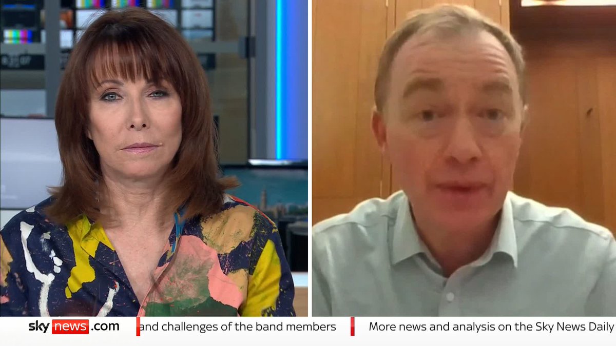 Liberal Democrats are preparing to force a vote in parliament - one they hope will stop consumers having to foot the bill for water company bailouts The party's former leader and environmental spokesperson Tim Farron told us what they're demanding #KayBurley SG