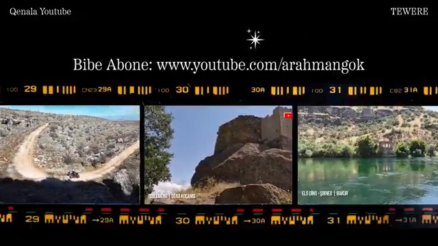 Yoğun gündemden fırsat bulabilirsem şehirden uzaklaşmaya çalışıyorum. O anlarda gördüğüm yerlerin videolarını çekiyor, Youtube kanalımda paylaşıyorum. Videoların dili Kürtçe. Kürtçe-Türkçe altyazı da ekliyorum. Abone olmak isterseniz, linki burada... 🔴