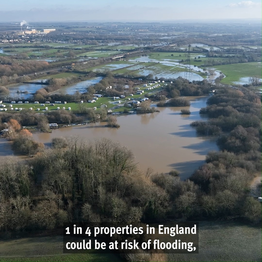 Knowing your flood risk is crucial to keeping yourself and your property safe. We've updated our digital tools to show how current and future flood and costal erosion risk could impact properties across the country. Find out more:
