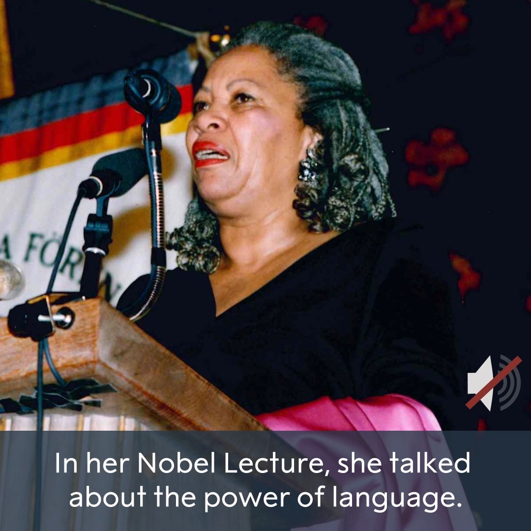 "If there's a book you want to read, but it hasn't been written yet, then you must write it." Remembering one of the most powerful and distinguished storytellers of our time: Toni Morrison. #NobelPrize