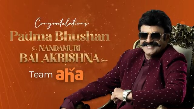This tribute is our way of celebrating the God of Masses Balakrishna garu! ❤️🌟 Congratulations on the prestigious Padma Bhushan! 💥 #Balakrishna #PadmaBhushan #NBK