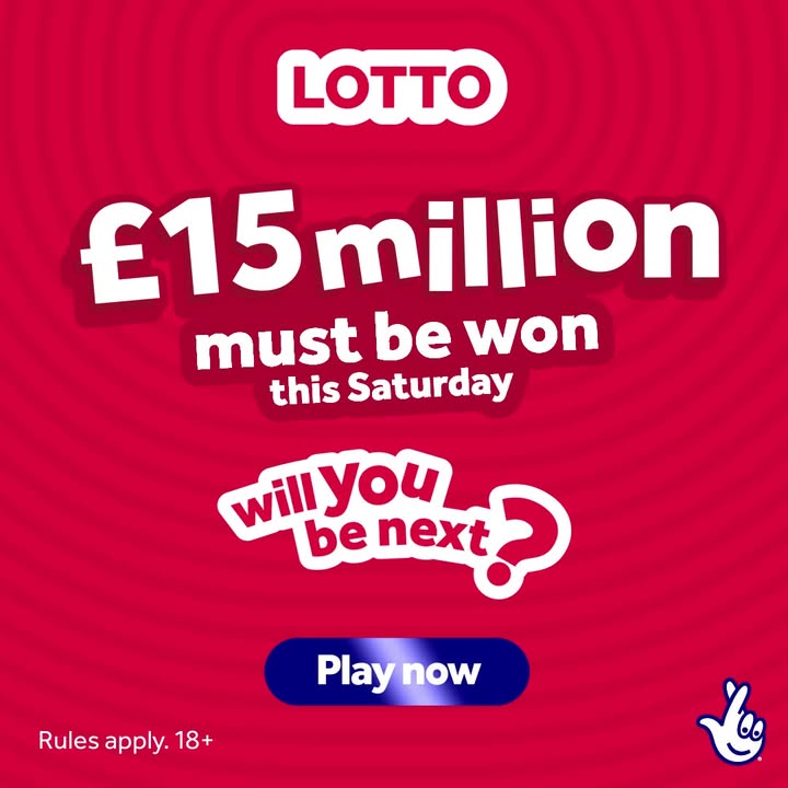 🎉This Saturday’s Lotto features a £15M Jackpot. Don’t miss the chance to join the draw! Rules apply. 18+
