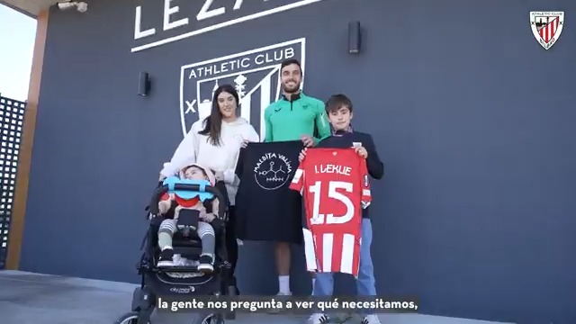 📽️ Os presentamos a Ibai, un pequeño gran león diagnosticado con #HIBCH, una enfermedad ultra-rara que afecta únicamente a 35 personas en el mundo. Lekue conoció su historia al término del partido de LALIGA en Valladolid y, desde entonces, ha mantenido relación con su familia.