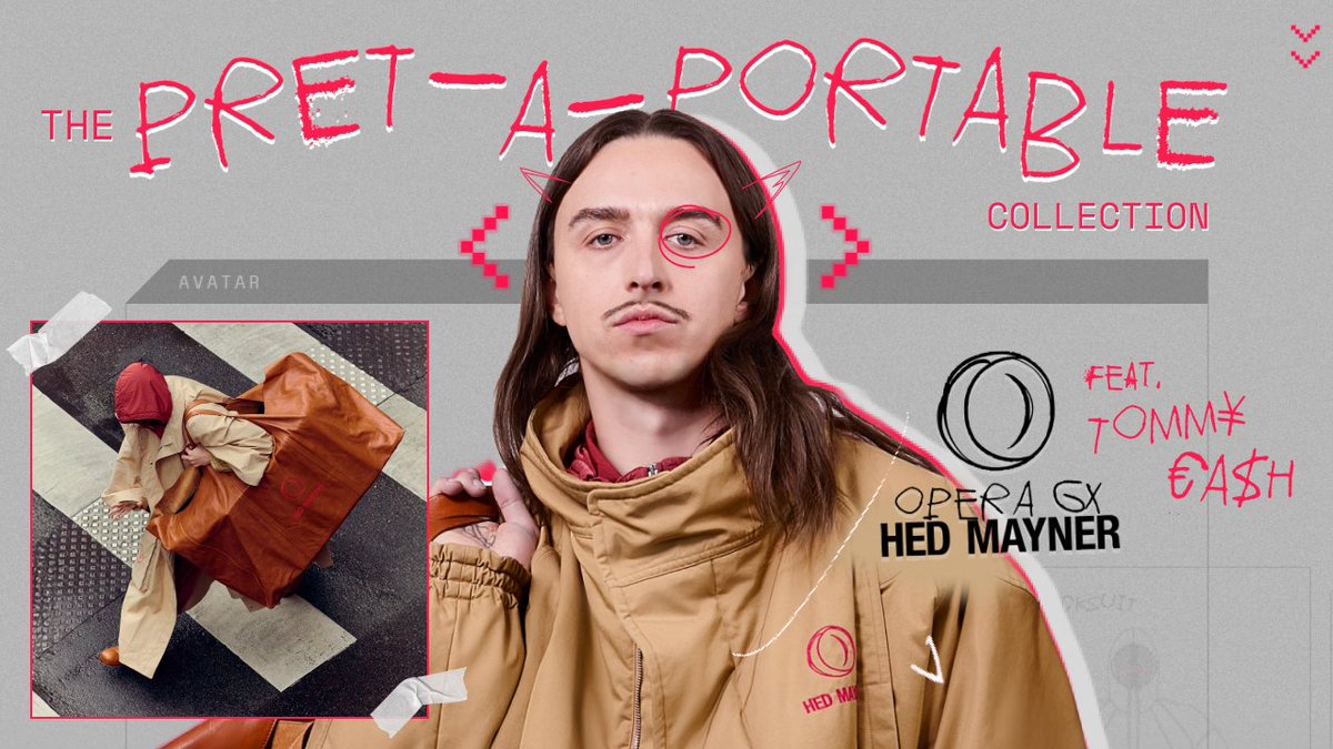 WE'RE GETTING OUT OF THE HOUSE WITH THIS ONE 🔥 Join the waitlist for The Prêt-à-Portable collection, featuring Tommy Cash 👇