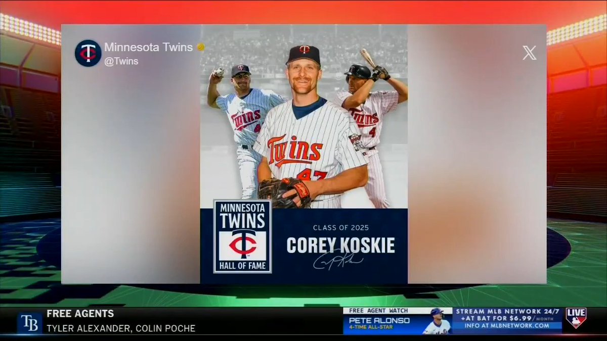 Corey Koskie will be the 41st member to be inducted into the Minnesota Twins Hall of Fame! Koskie joins Matt and Harold to discuss getting the call and being a part of a special group in Twins history. #MLBNHotStove