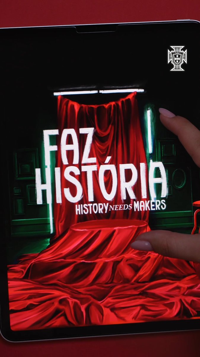 🖼️ 𝗔𝗥𝗧𝗘 ✨ dentro e fora das quatro linhas! #FazHistória por Portugal 📜✍️