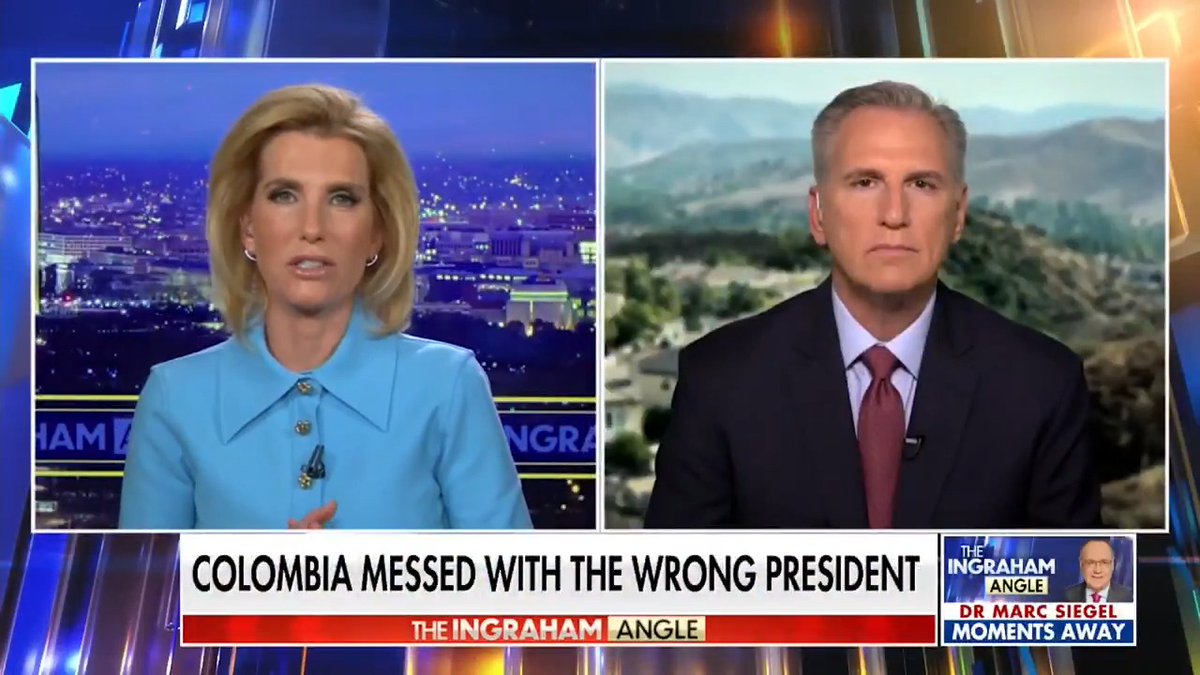 These cartels have weaponry like a military, says Kevin McCarthy.