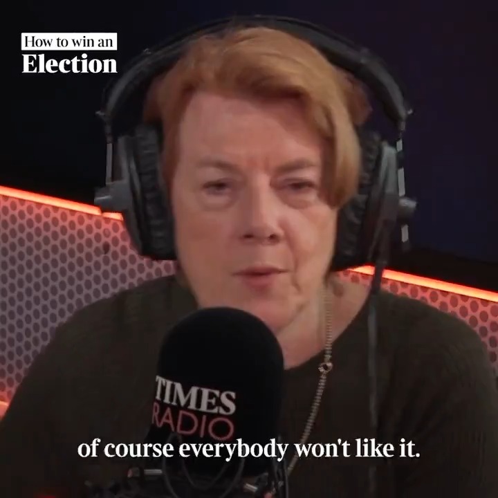 “The danger is, it sounds like everything can happen. And actually, it can't." The government has to be prepared to pick more fights, says former adviser to Blair, Sally Morgan. 🗳️ How To Win An Election 🎧 @HugoRifkind | Daniel Finkelstein | @PollyMackenzie