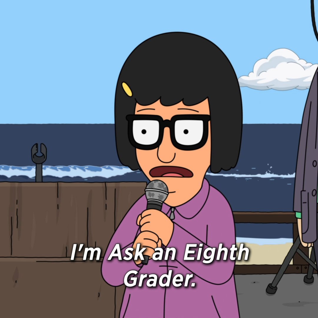 for the record: i'm ms. am i normal too 😂 stream #bobsburgers anytime on Hulu.