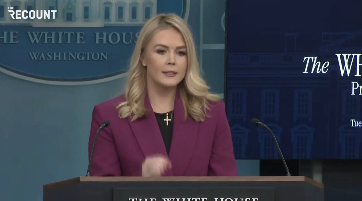 Press Sec. Leavitt denies that the Trump admin. created confusion with a memo directing a pause in federal grants &amp; loans, and says it’s not a “blanket” pause: “Individual assistance…Social Security benefits, Medicare benefits, food stamps…will not be impacted by this pause.”