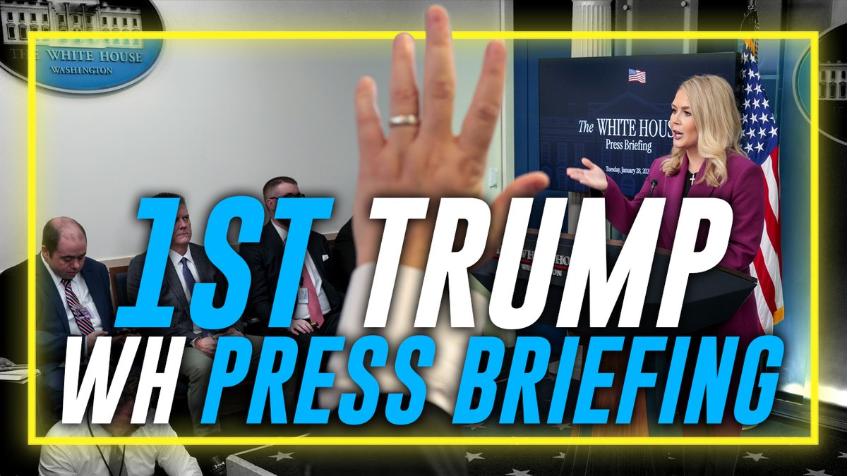 BREAKING: Watch Trump's 1st White House Press Briefing Featuring Press Secretary Karoline Leavitt She Announces They Are Giving Official Press Passes To "New Media Voices" Including "Independent Journalists, Podcasters, Social Media Influencers, & Content Creators" "Americans' Trust In Mass Media Has Fallen To A Record Low" » WATCH/SHARE THE LIVE X STREAM HERE: