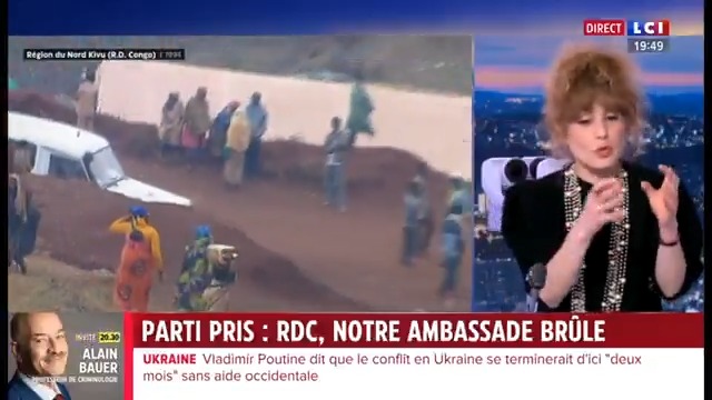 đą : «RDC, notre ambassade brĂ»le», le parti pris #international dâAbnousse Shalmani Abnousse Shalmani #24hPujadas #LCI #La26 —ïž