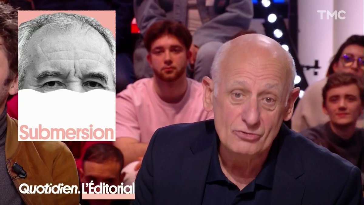 On revient sur l’interview de François Bayrou hier soir sur LCI et son emploi du mot « submersion » qui fait débat.
