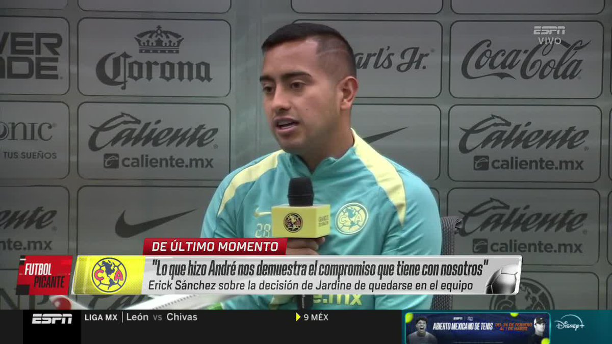 ๐ฅ "AMรRICA ESTร TOCADO POR DIOS" ๐ฅ Asรญ las palabras de Erick Sรกnchez...๐ฒ๐ฆ
๐๐น ๐บ๐ฒ๐ท๐ผ๐ฟ ๐ฑ๐ฒ๐ฏ๐ฎ๐๐ฒ ๐ฒ๐๐๐ฎฬ ๐ฒ๐ป ๐๐๐๐ฏ๐ผ๐น ๐ฃ๐ถ๐ฐ๐ฎ๐ป๐๐ฒ ๐ฎ ๐น๐ฎ ๐ญ๐ฝ๐บ ๐ฝ๐ผ๐ฟ ๐๐ฆ๐ฃ๐ก ๐ #๐๐ถ๐๐ป๐ฒ๐๐ฃ๐น๐๐.