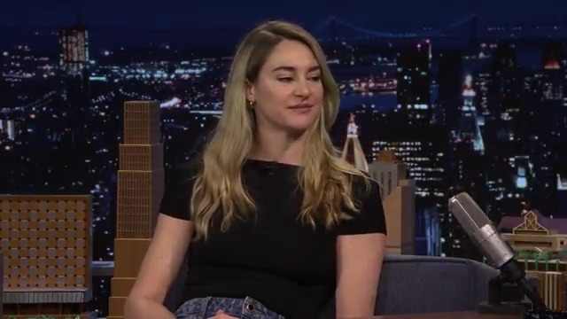 .Shailene Woodley thinks having celebrities in the Cult of Love audience makes her better! #FallonTonight