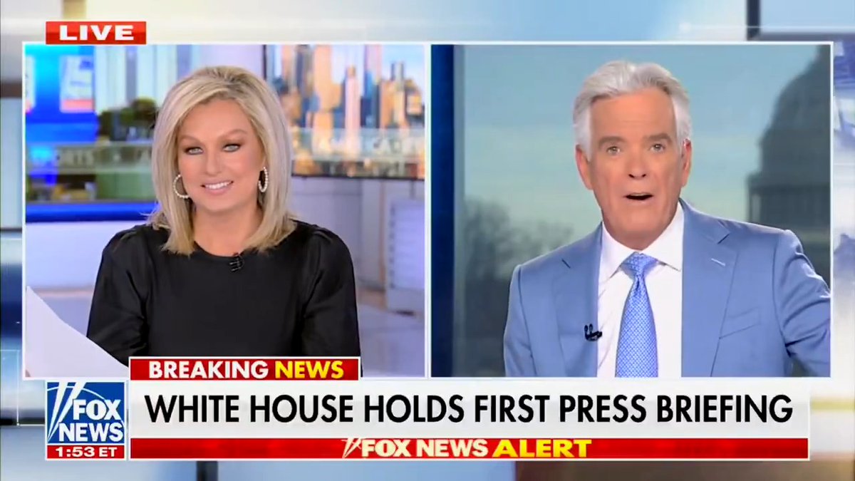 White House Press Secretary, Karoline Leavitt did a "terrific job!" What a welcome change from the last administration!