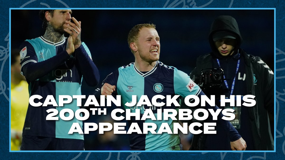 🫡 200 appearances and still going as strong as ever. Jack Grimmer reflects after more late drama at Adams Park!