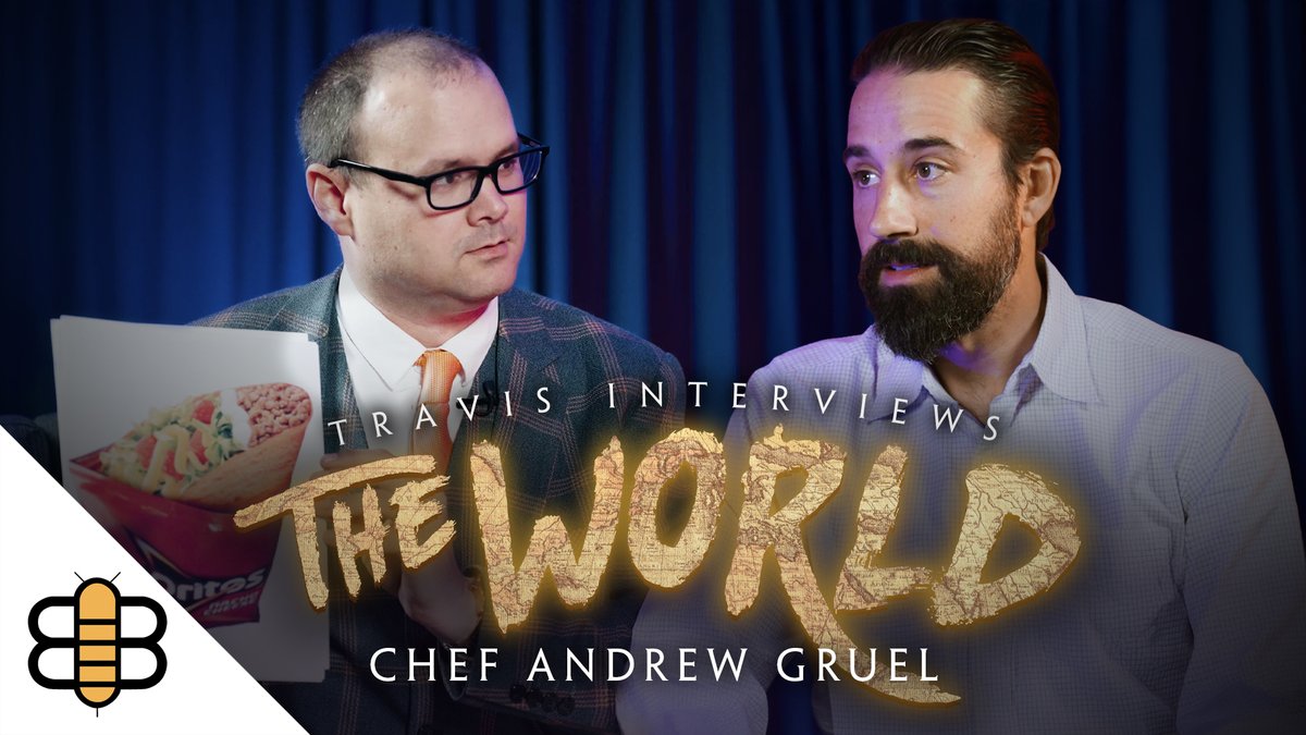 Travis is back on his mission to interview everyone. Next on the list is celebrity chef and restaurateur @chefgruel.