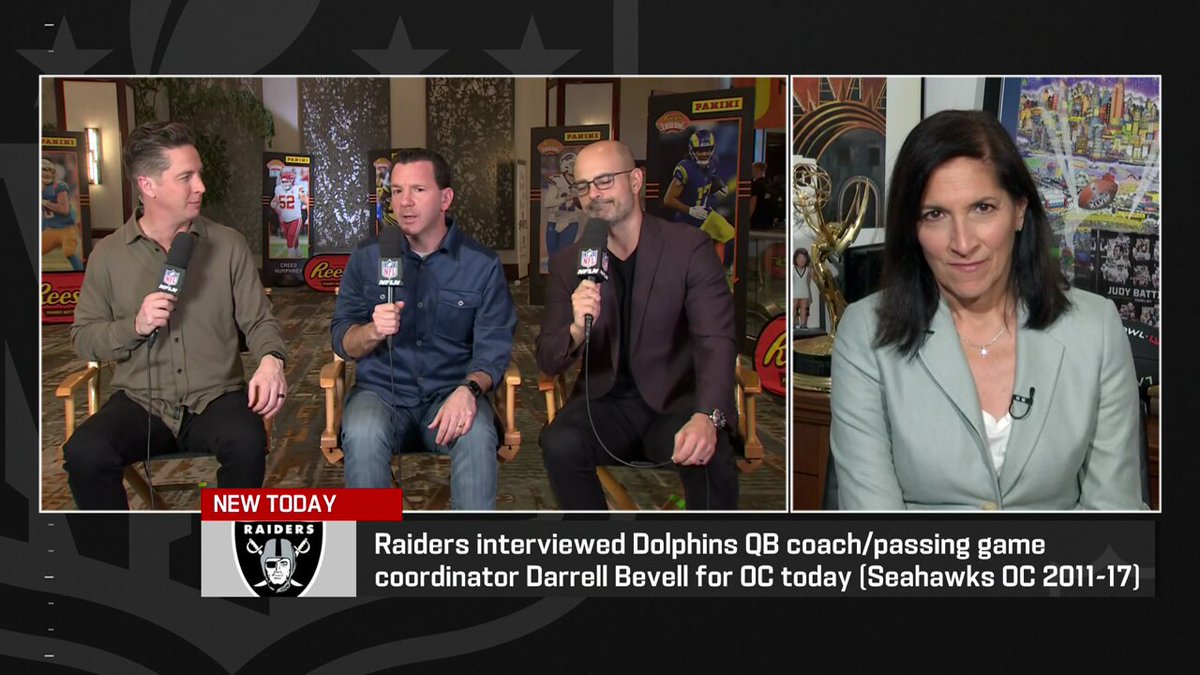 From The Insiders in Mobile: The #Raiders and coach Pete Carroll may get the whole band back together, as Darrell Bevell interviewed today at OC.